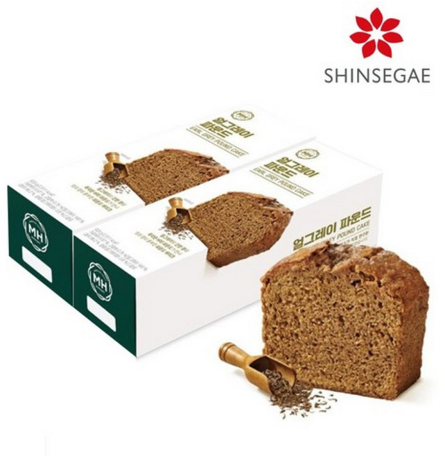 밀크앤허니 파운드케이크 얼그레이파운드+얼그레이파운드, 1.24kg, 1세트