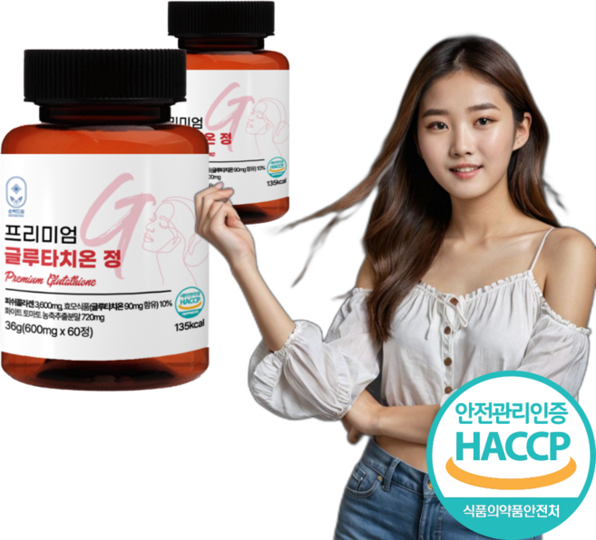 순백드림 프리미엄 글루타치온 정, 60정, 2개