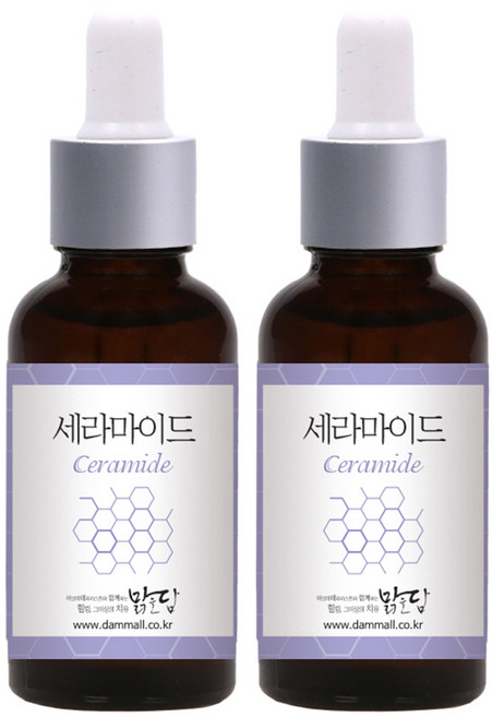 맑을담 세라마이드 원액 5000ppm 30ml 1+1 앰플 토너 크림, 2개