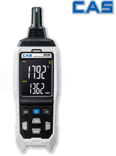 카스 디지털 온습도계 데이터 로거 메모리 통신 기능 온습도 측정기 CHM-1, 혼합, 1개, 카스 산업용 온습도계 온습도 측정기 CHM-1