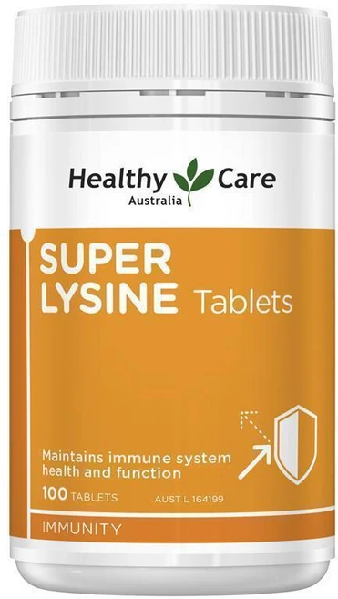 헬씨케어 수퍼 라이신 콜드소어 (구순포진) 완화 1000mg 100정 17918, One Color, One Size, 1개 - 쿠팡