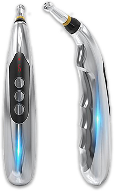 【高品生活】 USB循經彎頭舒緩經絡筆組 經絡筆/USB經絡筆/按磨筆/經絡/穴道/彎頭/舒緩/舒壓, 1個