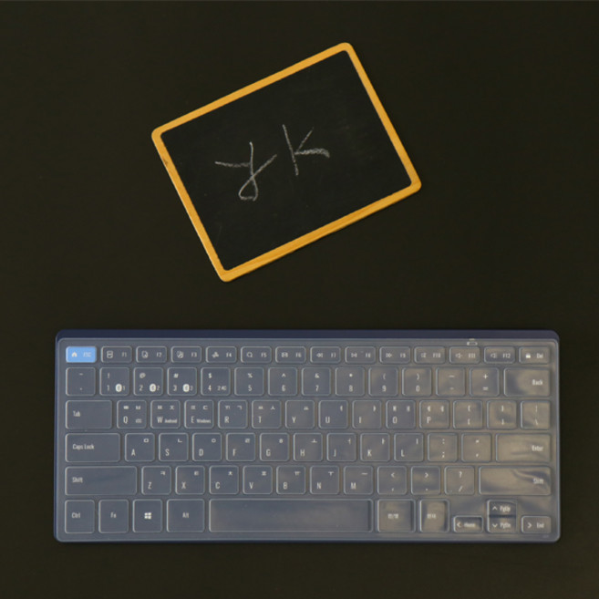 와이케이몰 엑토 BTK-12 키스킨 고급 TPU 고탄력 방수 키보드 커버, 1개