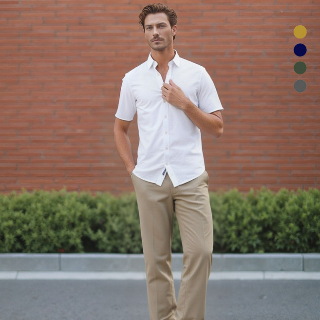 [쟌피엘]데일리 히든밴딩 노턱 4컬러 남자바지 남성 면바지 조거팬츠 남자바지 카고바지 치노팬츠 면바지남성 카고팬츠 남성바지 테이퍼드핏 남자슬랙스 남자면바지