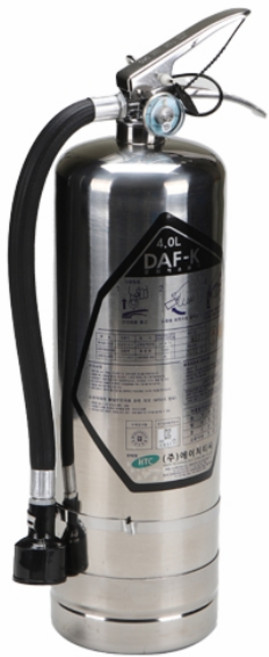 K급 강화액 소화기 DAF-K 주방용 4L 주방화재 유류화재 동아화이어, 1개