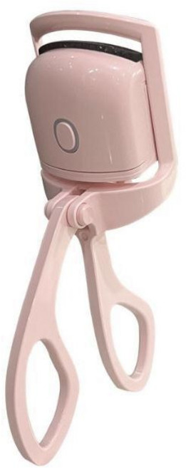 유성마켓 속눈썹 고데기 전기 뷰러 3단계 온도 휴대용 Type-C충전, 핑크