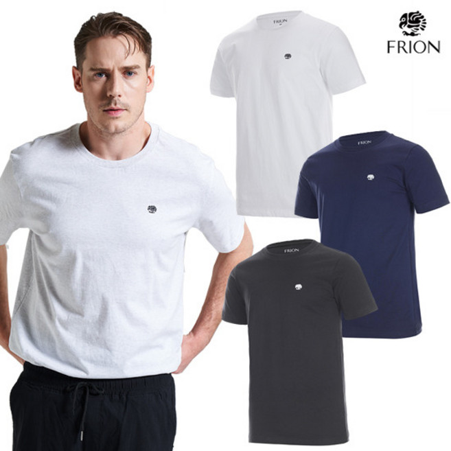 아놀드파마 프라이언 S/S 남성 라운드넥 로고 썸머 반팔티셔츠 4종 택1