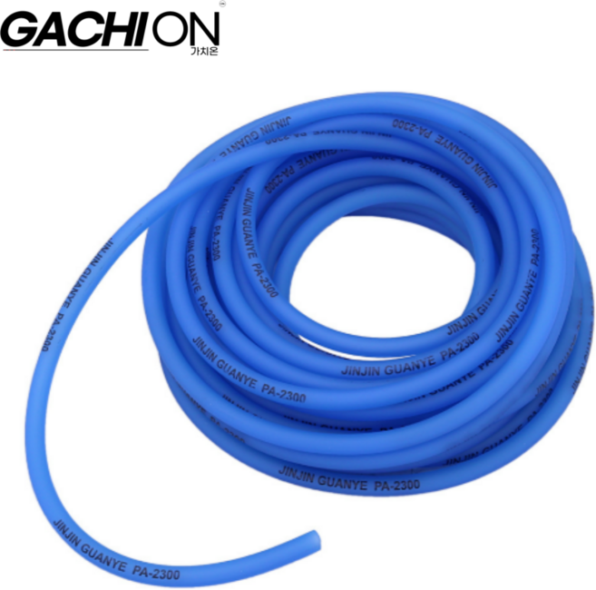 오토바이 연료 필터 더트 호스 라인 가솔린 파이프 레이서 튜브 가치온, 블루, 1개