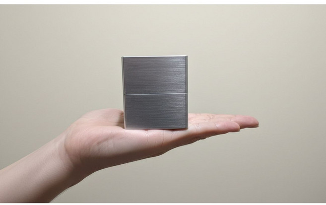 GT6 어린이 안심 캠핑용 인센스홀더 캔들홀더 미니 화로 다용도 큐브 콘향 증정, 작은 큐브(실버)