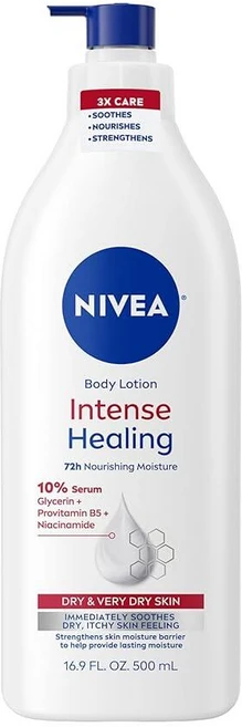 니베아 인텐스 힐링 바디 로션 500ml, 1개 - 쿠팡