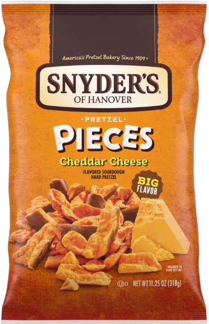 스나이더스 프레첼 프레즐 체다치즈 피스, 1개, 318g