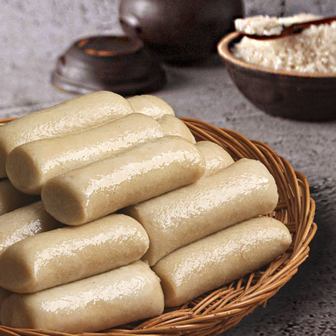 우리쌀 쫄깃하고 고소한 현미 가래떡, 2개, 500g