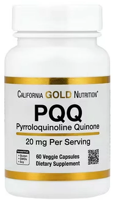 캘리포니아 골드 뉴트리션 PQQ 함유 CoQ10 100mg 베지 캡슐 60정, 1개 - 쿠팡