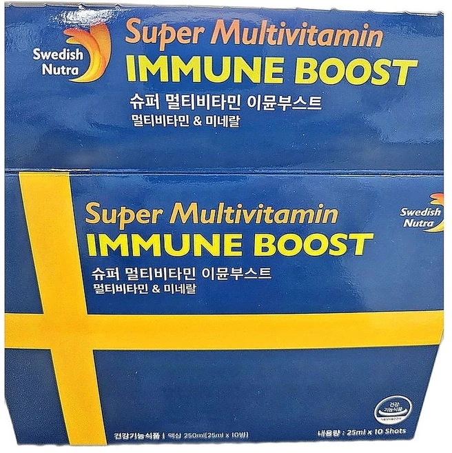 멀티비타민 고함량 면역력 강화 마시는 비타민 멀티 영양제 액상 10일 분량 면역 기능 향상 종합 비타민 10정 1개 - 쿠팡