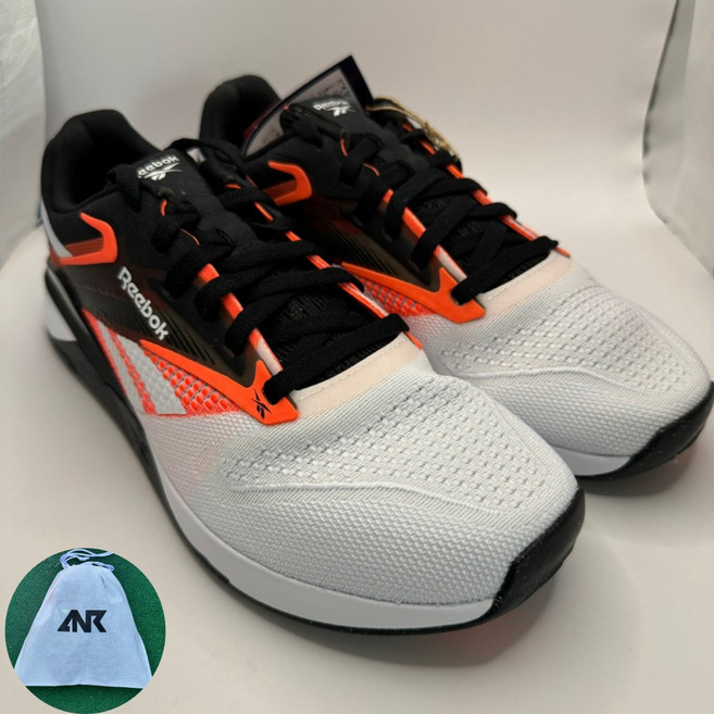 리복 나노 X4 크로스핏화 운동화 신발 화이트블랙 에이엔알ANR 파우치 증정 RN140725