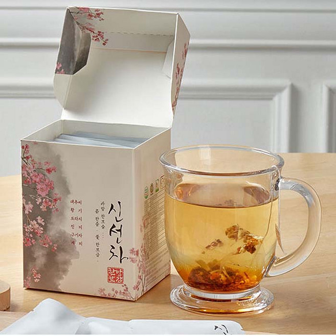 한반도 한방보감 신선차 티백 3gx12개입 대추씨와 한약재를 고루 담은 건강차, 12개입, 36g, 1개