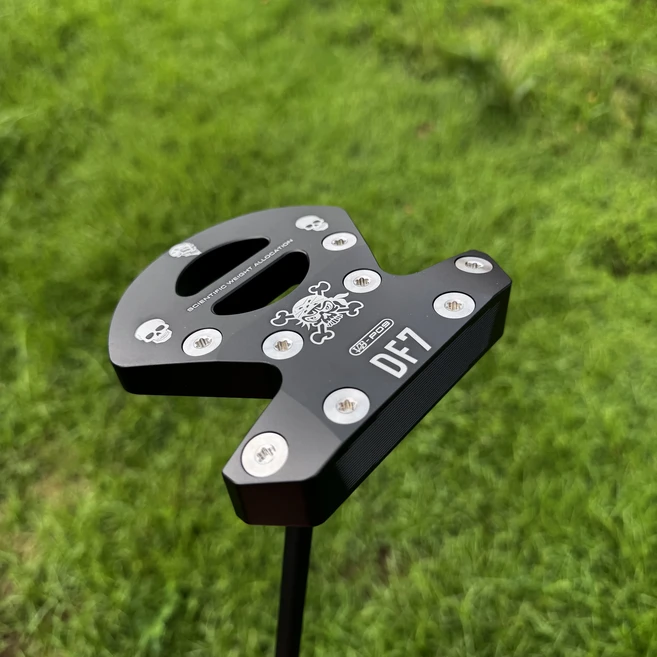 OZ-1i 제로 토크 오른손잡이 퍼터 / 저균형 프레스 피스톨 2도 그립 헤드커버 포함, 01 right pink head, 06 black steel shaft 32