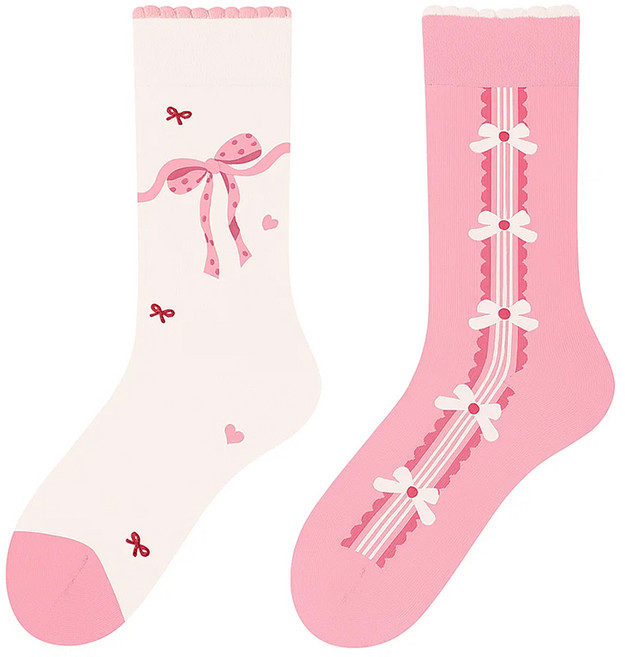 짝짝이 패턴 AB SOCKS 언발란스 패션 양말
