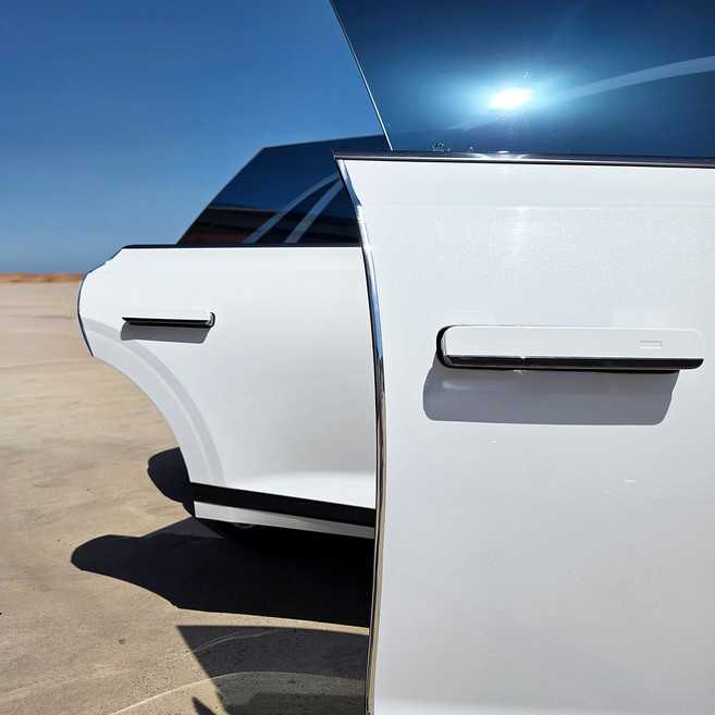 문콕안심 자동차 문콕방지 도어가드 PVC 고무몰딩, 1개, 실버