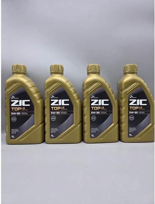 지크 탑 LS 엔진오일 합성유, 지크탑 LS 5w30 엔진오일 4개 가솔린 디젤 자동차, 5W-30, 4개, 1L