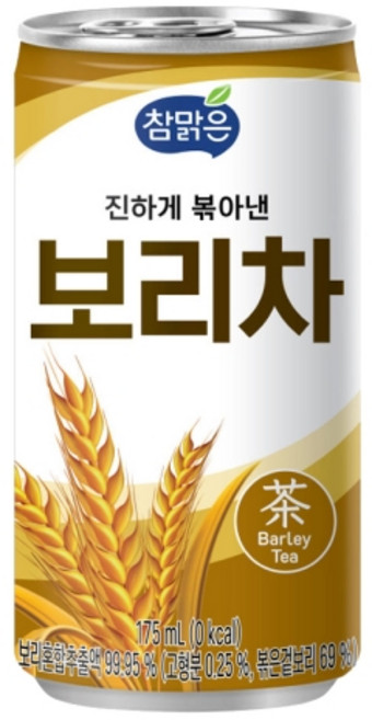 참맑은 진하게 볶아낸 보리차