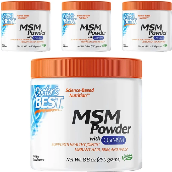 닥터스베스트 MSM 파우더, 4개, 250g - 쿠팡