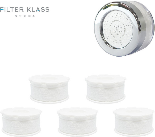 필터클래스 대림바스 리워터 세면대ver2 녹물제거 호환필터, 대림바스 세면대ver2 녹물제거 호환필터 5개입, 1개