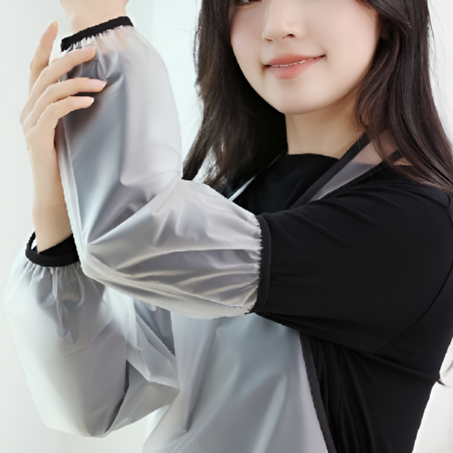 인사이트셀 다용도 방수 반투명 팔토시, 화이트 3세트