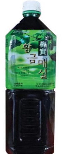 청솔 황금매실 1.5L, 2개