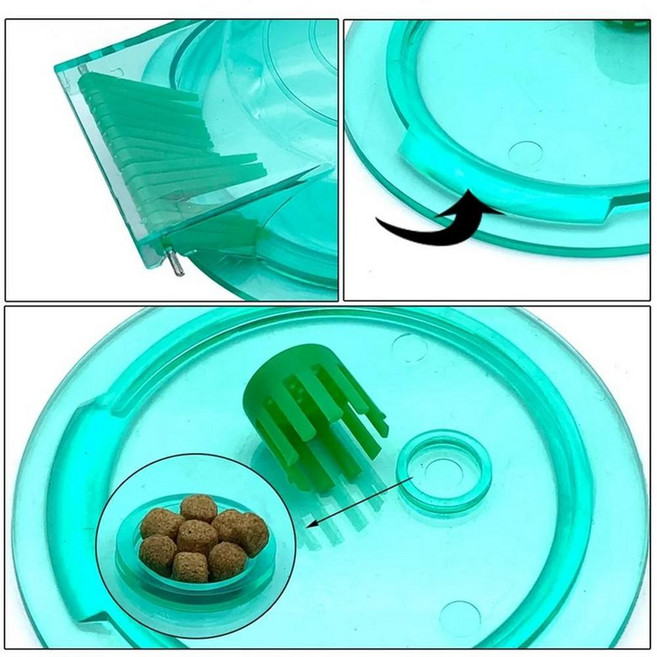 수족관 달팽이 제거제 물고기 탱크 청소 물 잔디 포수, 1개