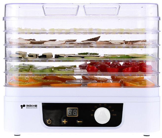 키친아트 5단 전기건조기 식품건조 KNT-202, kNt-202(국내a/s)