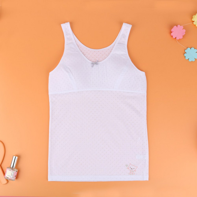 [또온나] 주니어 브라 런닝 1단계 국내산 면소재 피부저자극