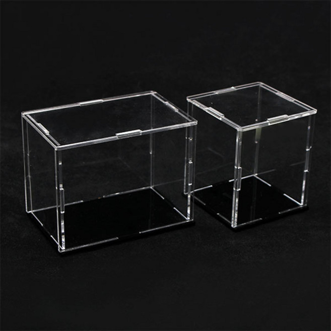 미니어쳐/피규어장식용/조립식아크릴진열케이스, 가로6cm세로6cm높이7cm