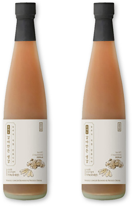 청숨 생강청 진액 생강라떼, 2개, 500ml