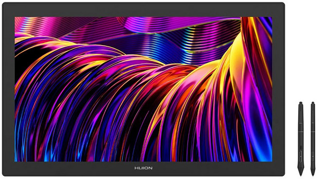 [휴이온 공식판매점] HUION Kamvas Pro 27 4K UHD 액정타블렛 / GT2701, 블랙