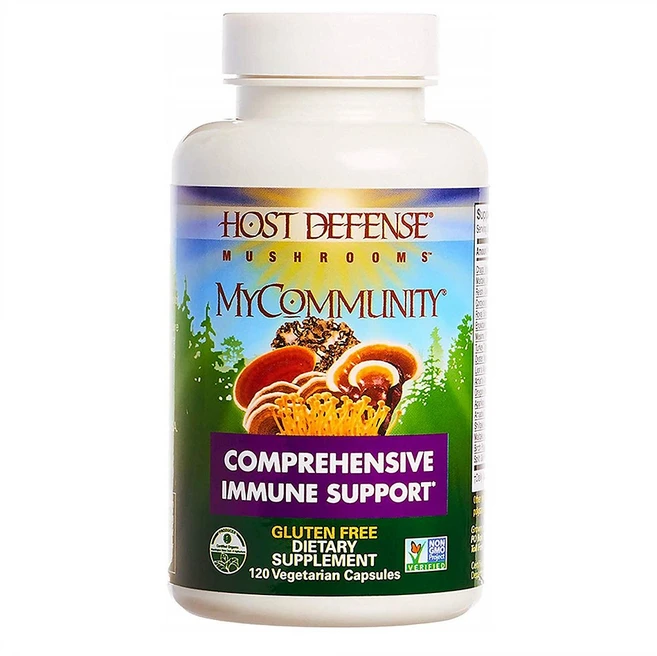 Host Defense MyCommunity 호스트 디펜스 마이커뮤니티 120베지캡슐, 120정, 1개 - 쿠팡