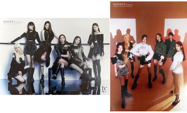 (브로마이드2종+지관통) 아이브 (IVE) - Eleven 2종 포스터