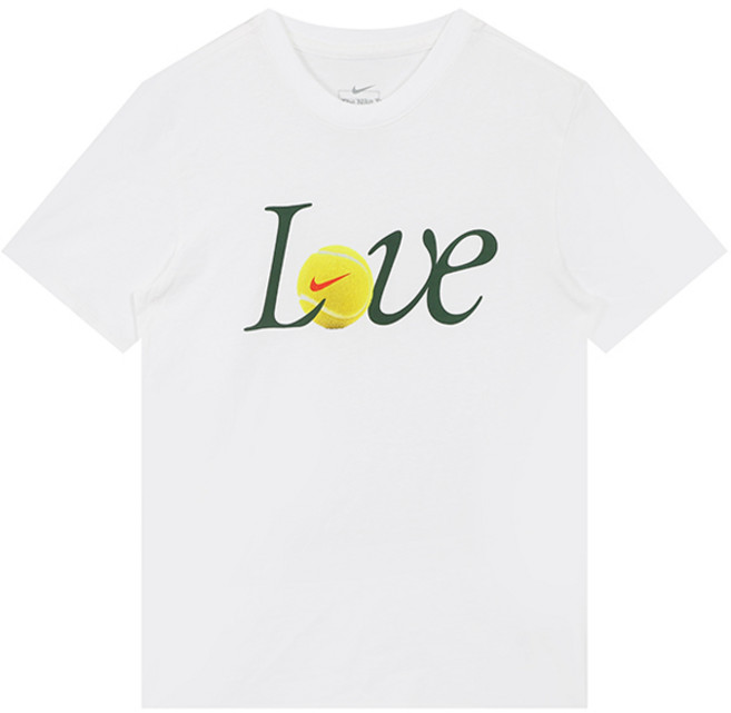 나이키 코트 LOVE 테니스 티셔츠 데일리 캐주얼 반팔티