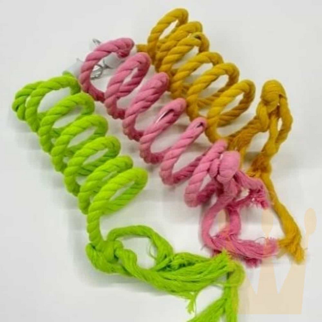 라온지니 앵무새 놀이터 횟대 1.5m 앵무새놀이 앵무새줄 앵무새놀잇감