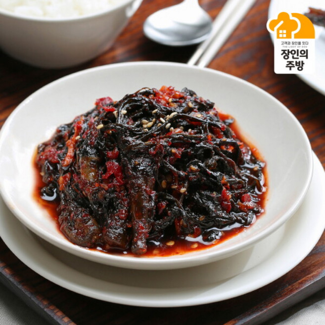 [장인의주방] [이광석장인]고들빼기1kg 고들빼기 반찬 밥도둑, 1개, 1kg