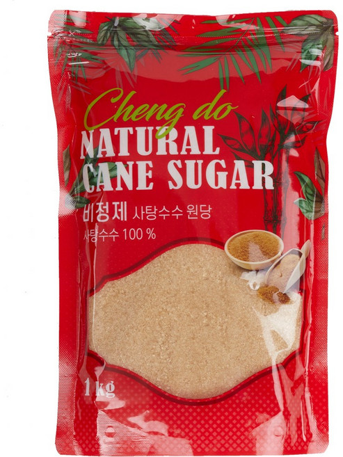 달곰 사탕수수 비정제 원당 설탕, 1kg, 1개