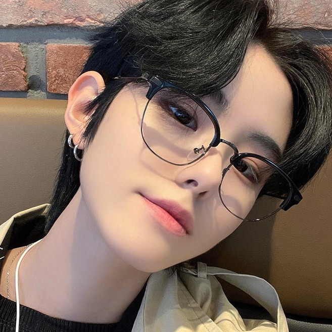 남자 여자 TR 동글이 빅 큰알 오버사이즈 하은테 하금테 뿔테 안경