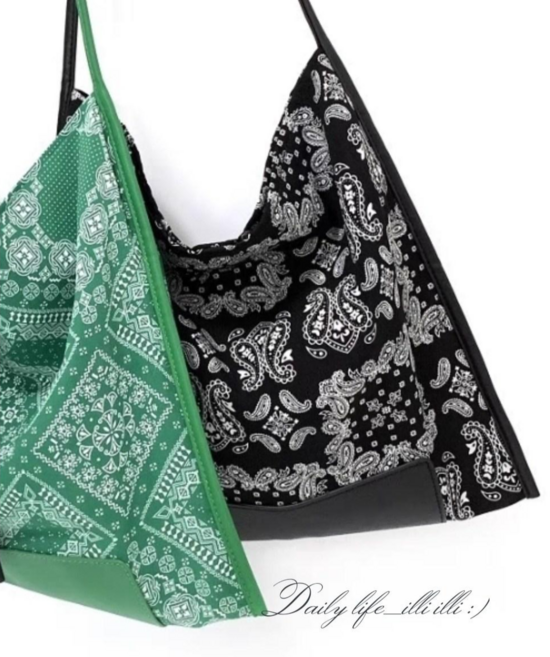 더일리일리 페이즐리 숄더백 2colors