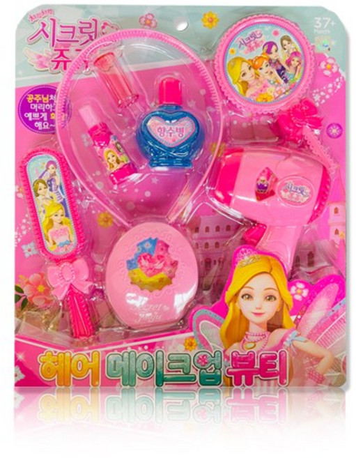시크릿쥬쥬 헤어메이크업 뷰티 세트 1개