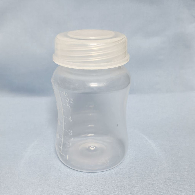 母乳儲奶瓶 180ml 寬口徑 透明 儲乳瓶 寶寶存奶瓶, 1個