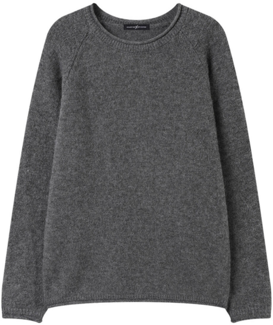 나인식스뉴욕 레글런 라운드 베이직 긴팔 니트 NP4KT044L0 여성 라운드넥 데일리 캐주얼 긴팔티 봄 가을 겨울 여자 긴팔 긴팔니트 96뉴욕 니트티