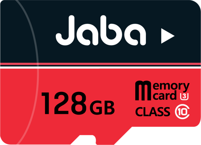 JABA MicroSD TLC 마이크로 메모리카드, 128GB, 1개