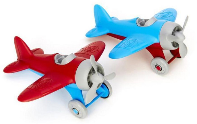 12개월 영유아 프로펠러비행기 2색랜덤 비행기모형 남아장난감 점보비행기