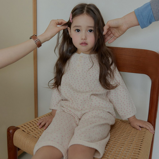 [해피버스]쁘띠블룸 실내복세트