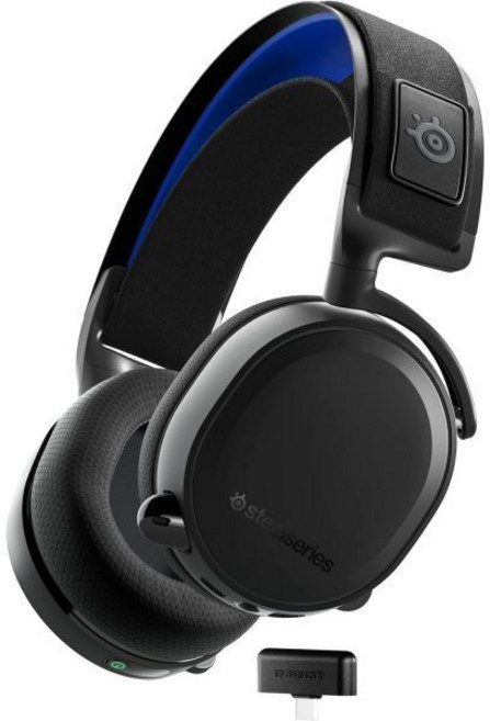 스틸시리즈 Arctis 7P+ 무선게임 헤드셋 무손실2.4GHz 30시간 배터리수명, 블랙_아크티스 7P+